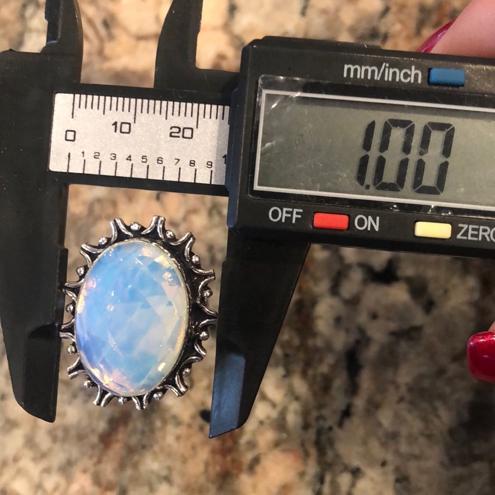 Silver Opal Ring - image 6